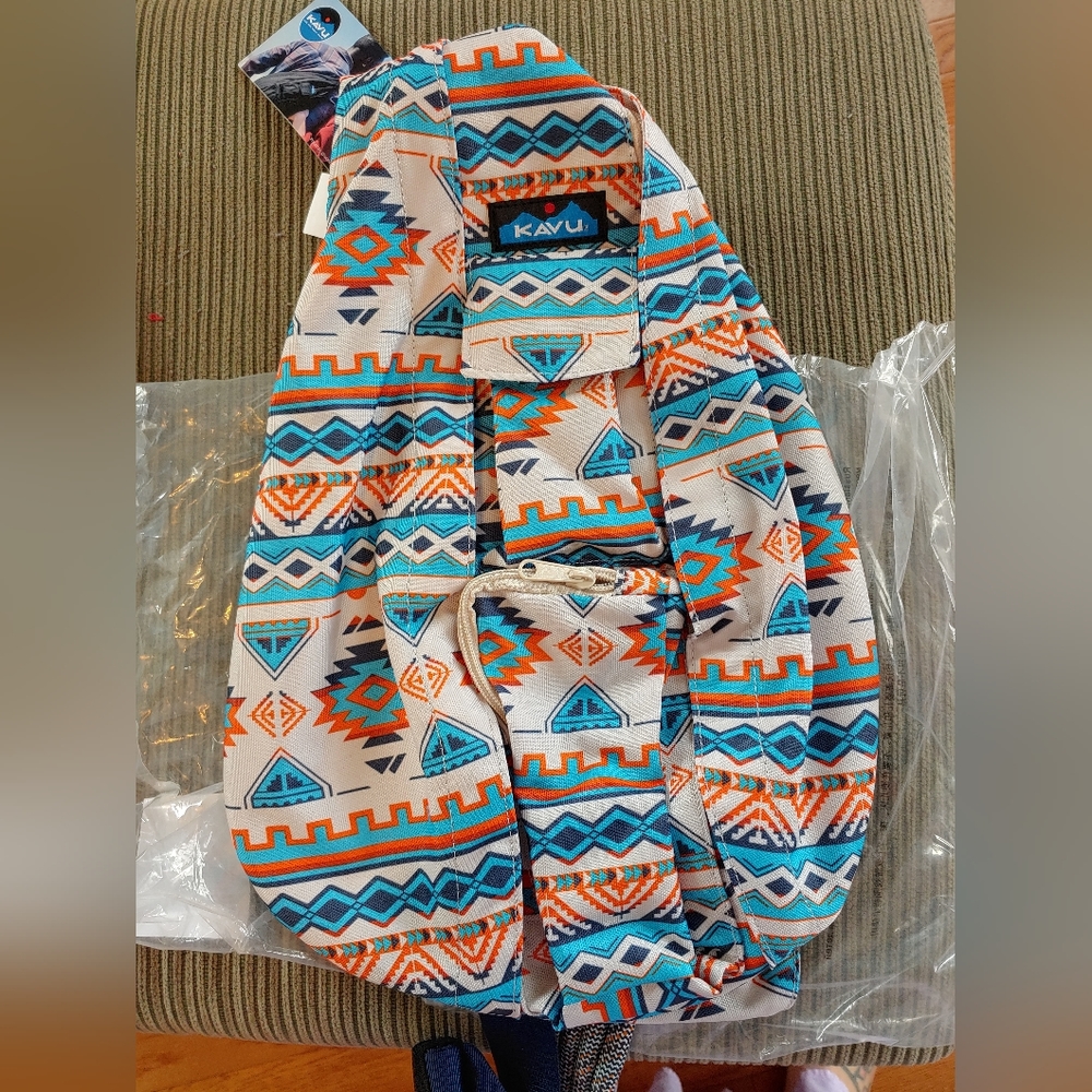Kavu Rope Sling Crossbody Bag in Horizon Range